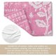 thumbnail image 4 of LHSHID Gifts for Her Pink Blanket with Rose Print Anniversary Birthday Mothers Day Valentines Day I Love You Gifts for Girlfriend Wife Soft Throw Blanket 40x50in, 4 of 5