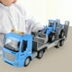 thumbnail image 3 of Camión de transporte para niños, juguete educativo temprano, vehículos de ingeniería Azul, 3 of 9