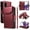 Red, variant on for Samsung Galaxy S20 Case with 11 Card Slots & 2 Cash Pockets for Woman Man,PU Leather Flip Kickstand Folio [RFID Blocking] Wallet Case, Wrist Strap Magnetic Clasp Protective Cover,Purple