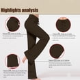 thumbnail image 5 of Capri Pants for Women Casual 2026 Summer Drawstring Elastic High Waist Linen Pants Wide Leg Plus Size Lounge Capris, 5 of 6