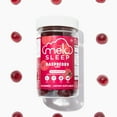 thumbnail image 2 of MELO Raspberry Sleep Gummies – 60 ct, 2 mg Melatonin per Gummy (4 mg per Serving) – Low Sugar, Gluten-Free, Soy-Free Sleep Aid with Lemon Balm, 30 Servings, 2 of 6