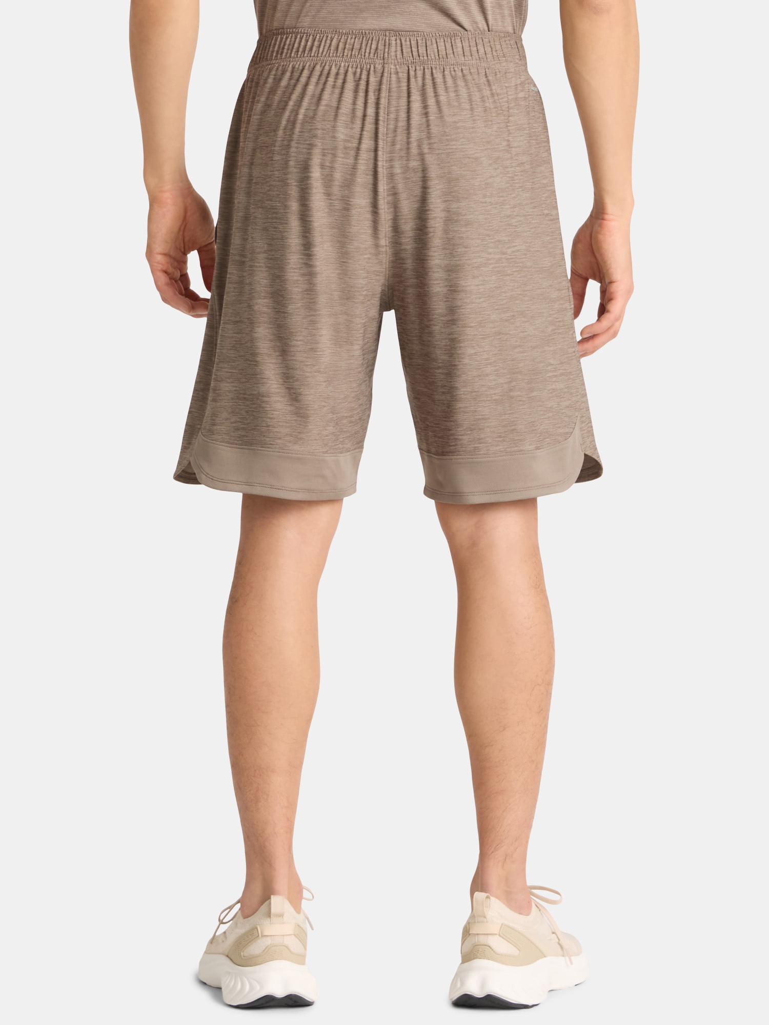 Athletic Works Men's & Big Men’s Jersey Knit Shorts, 9" Inseam, Sizes XS-5XL