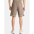 thumbnail image 3 of Athletic Works Men's & Big Men’s Jersey Knit Shorts, 9" Inseam, Sizes XS-5XL, 3 of 5