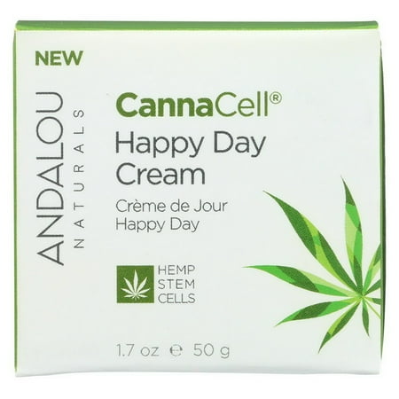 - Andalou Naturals - Cannacell, Happy Day Cream 1.7 oz