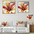 thumbnail image 4 of DESIGN ART Designart "Red Lily Serenade" Floral Lily Canvas Print 30 in. wide x 30 in. high, 4 of 5