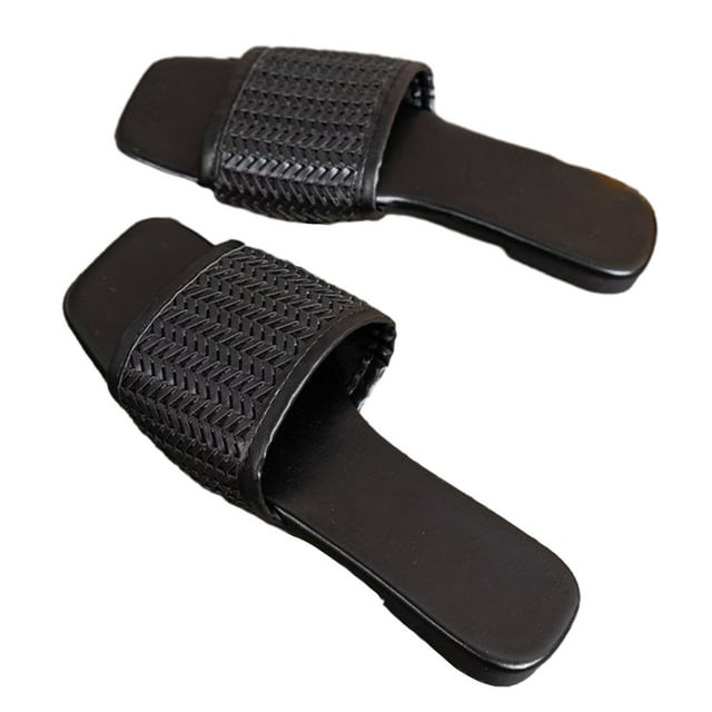 Hyknon Sandals for Women Large Size With Flat Flip-flops Light Wear Sandals Arch Support Comfortable Sandals