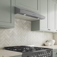 thumbnail image 5 of Streamline 30 in. Ardea Convertible Undermount 165 CFM Range Hood in Brushed Stainless Steel with Mesh Filters, Push Button Control, LED Lights, 5 of 9