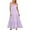 Purple, variant on Maxi Dresses for Women 2024 Women's Summer Casual Long Maxi Beach Vacation Dresses Sleeveless Flowy Tiered Sun Dress With Pockets