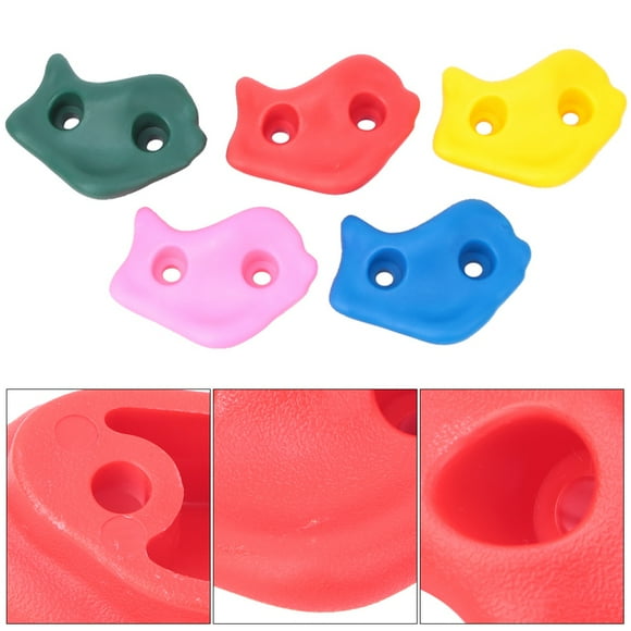 Easy To Install Kids Climbing Holds, Colorful 20 PCS Climbing Holds, Rock Climbing Accessories For Amusement Equipment