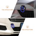 thumbnail image 2 of Miangastore Car Hook ABS Plastic Blue 2Pack Compact Styling Design for Outdoor Use, 2 of 8