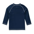 thumbnail image 2 of Big Chill Boys 2T-18 Shark Rash Guard Short Sleeve Long Sleeve Rashguard Swim Shirt UPF 50+, 2 of 5