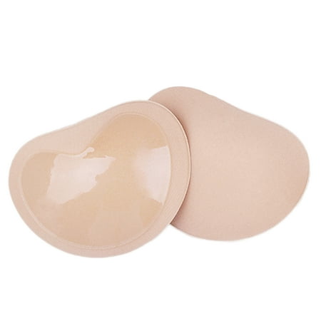 

XINYTEC Women s Self-adhesive Bra Pad Breathable Push Up Silicone Bra Insert Removable Sticky Breast Enhancer Pads Breast Lifter