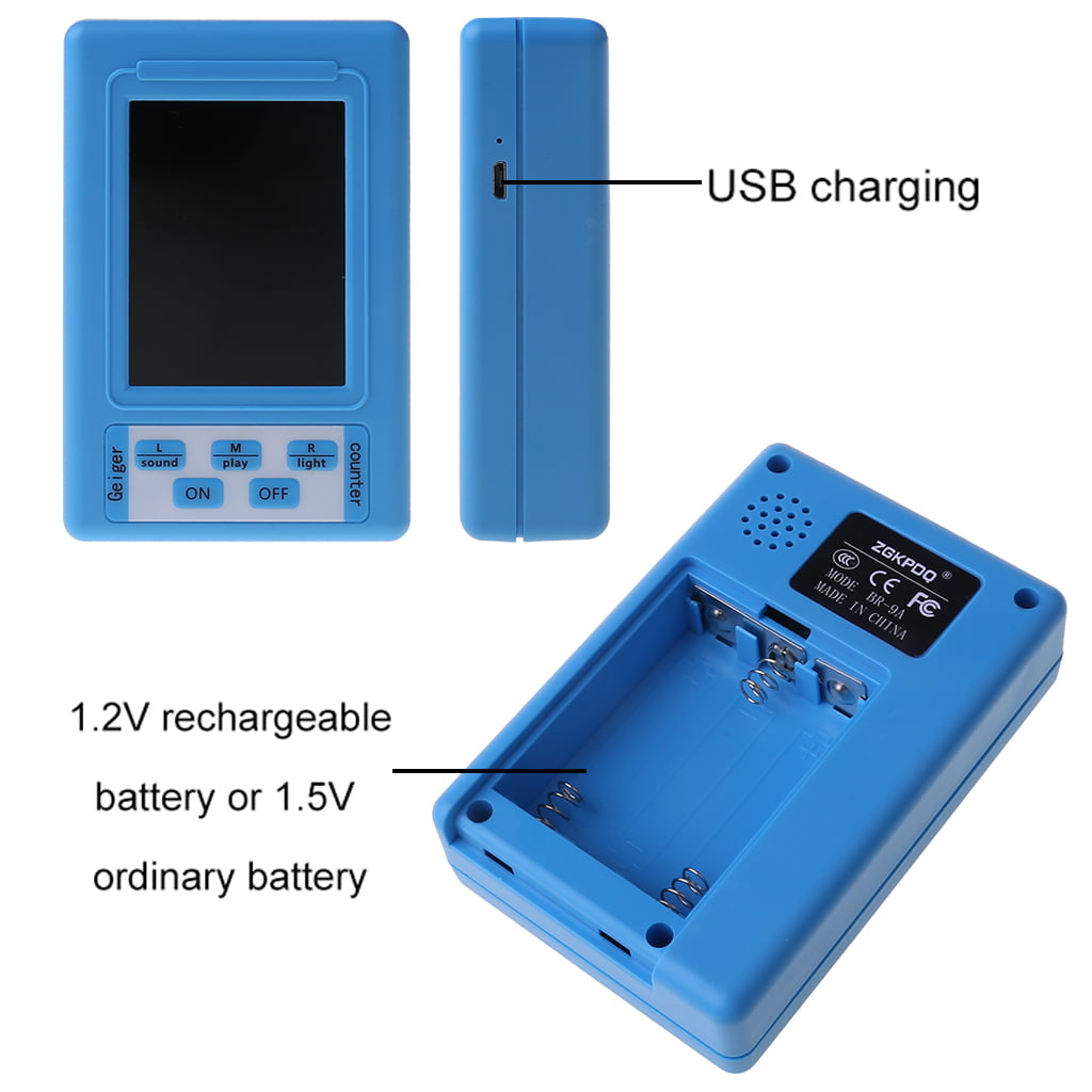 BR-9A Electromagnetic Radiation Detector Tester USB High Accuracy EMF Meter