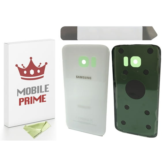 MobilePrime White Back Cover Complete Professional Repair Kit Compatible with Tools for Samsung Galaxy S7