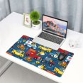 thumbnail image 6 of Kdxio Vehicles Cartoon with Funny Drivers Print Large Gaming Mouse Pad,Non-Slip Base,Water Resist Keyboard Pad for Gamer,Office & Home,29.5 x 15.8 in, 6 of 9