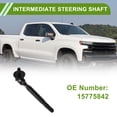 thumbnail image 2 of Eje de columna de dirección Unique Bargains para Chevrolet Silverado 1500 2007-2019 Eje de dirección No.15775842 Metal 1 Pc, 2 of 7