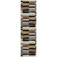 thumbnail image 2 of Addison Rugs Chantille Indoor/Outdoor Transitional Stripes Black Machine Washable Runner Rug, 2'3" x 7'6", 2 of 7