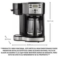 thumbnail image 3 of Cafetera Programable Hamilton Beach 2 Vías, 12 Tazas, Acero Inoxidable, Select-a-Brew (Reacondicionado), 3 of 5