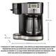 thumbnail image 3 of Cafetera Programable Hamilton Beach 2 Vías, 12 Tazas, Acero Inoxidable, Select-a-Brew (Reacondicionado), 3 of 5