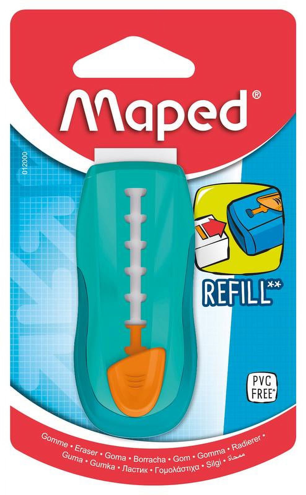 Maped Universal Gom Stick Eraser with Refillable Holder
