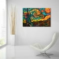 thumbnail image 6 of Epic Art 'Starry Night' by Dean Russo, Acrylic Glass Wall Art, 36"x24", 6 of 8