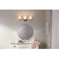 thumbnail image 5 of 5078NI Kichler Lighting Hendrik - 3 light Bath Fixture - with Soft Contemporary inspirations - 7.75 inches tall by 24 inches wide-Brushed Nickel, 5 of 7