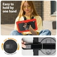 thumbnail image 4 of Case for Samsung Galaxy Tab S11 Ultra 2025 14.6 Inch with Screen Protector, 360 Degree Rotating Kickstand Hand Strap Heavy Duty Shockproof Cover with Shoulder Strap, Red, 4 of 7