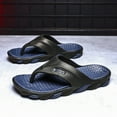 thumbnail image 6 of Flip Flops for Men Anti-Slip Summer Beach Slippers Slip on Comfort Open Toe Slides Casual Sandals, 6 of 9
