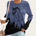 thumbnail image 1 of Ichuanyi liquidación de la moda para mujeres de la moda impresa manga de mangas largas blusa redonda de cuello redondo sudadera sudadera sudadera con capucha ICHUANYI WER202308211929, 1 of 4