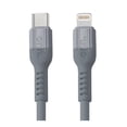 thumbnail image 1 of Combo Cargador Onn Cable Lightning 30 W Gris, 1 of 4