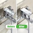 thumbnail image 5 of Bathroom Sink Polish & Multi Surface Cleaner Spray 120ml - Rust Remover for Faucets Tubs Toilets Tiles Showerheads, Streak-Free Microfiber Cloth Kit, 5 of 8
