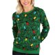 thumbnail image 1 of Suéter navideño para mujer Gibobby Suéteres de Navidad de Manga larga Cuello redondo suelto Divertido (Verde S), 1 of 4