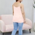thumbnail image 4 of Besolor Women's Plus Size Cami Tops Crewneck Sleeveless Spaghetti Strap Camisole Casual Summer Basic Tee Shirts, 4 of 4