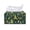 Christmas Holiday Pattern, variant on POLERO Shamrock Gnome Pattern with Buckle Rectangular Cuboid Tissue Box Cover for Women, Portable Rectangular Tissue Box Cover Organizer Dispenser for Car Kitchen