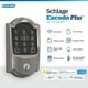 thumbnail image 2 of Cerradura inteligente Schlage WiFi Deadbolt con llave de inicio de Apple, 2 of 5