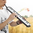 thumbnail image 4 of Melodica Instrument, Keyboard Soprano Musical Instrument Practice Melodica, For Beginners Kids Black, 4 of 8