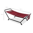 Best Choice Products Outdoor Patio Hammock Bed with Stand, Pillow