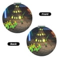 thumbnail image 2 of Pofeuu Pikmin for Portable Pocket Makeup Mirror PU Cover Compact Travel Mirror with Normal and Magnifying Double Sided Glass-Round Shape, 2 of 9