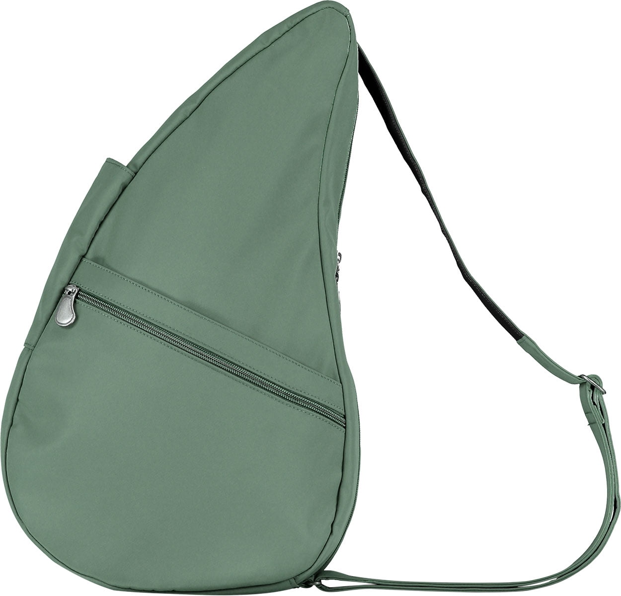AmeriBag 19" Microfiber Crossbody Sling Healthy Back Bag (Sea Moss)