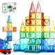 thumbnail image 1 of Juego de juguetes de construcción con bloques de construcción magnéticos PicassoTiles 63P, 1 of 7