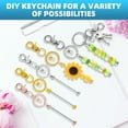 thumbnail image 6 of Beadable Keychain Kit with Metal Blanks, 20 Pcs, 6 of 14