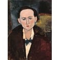 thumbnail image 2 of Modigliani, Amedeo 14x18 White Modern Wood Framed Museum Art Print Titled - Elena Povolozky, 2 of 4