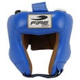 thumbnail image 2 of Careta Box Competencia Piel Azul Mediana Fire Sports, 2 of 4