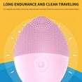 thumbnail image 2 of Gzwccvsn Facial Cleansing Brush Made With Ultra Hygienic Soft Silicone Vibrating Face Brush For Deep Cleansing Gentle Exfoliating And Massaging face scrubber, 2 of 7