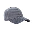 thumbnail image 3 of Sombrero de béisbol de moda Cálido invierno Unisex Sombrero para Golf Senderismo Actividades al aire libre Gris oscuro Hugo Gorra de béisbol, 3 of 9