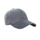 thumbnail image 2 of Gorra de béisbol informal de invierno unisex ajustable para acampar, senderismo y tenis. Gris oscuro, 2 of 9