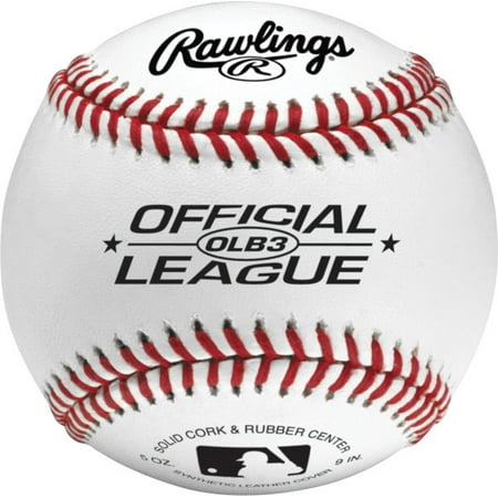 - Rawlings Recreational Use Official League OLB3 Practice Baseballs, 2 Pack