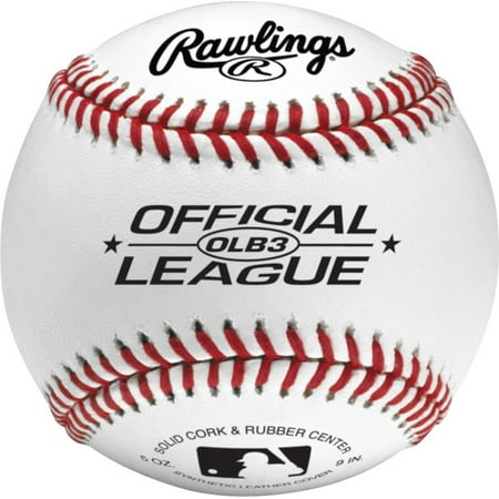 Rawlings Recreational Use Official League OLB3 Practice Baseballs, 2