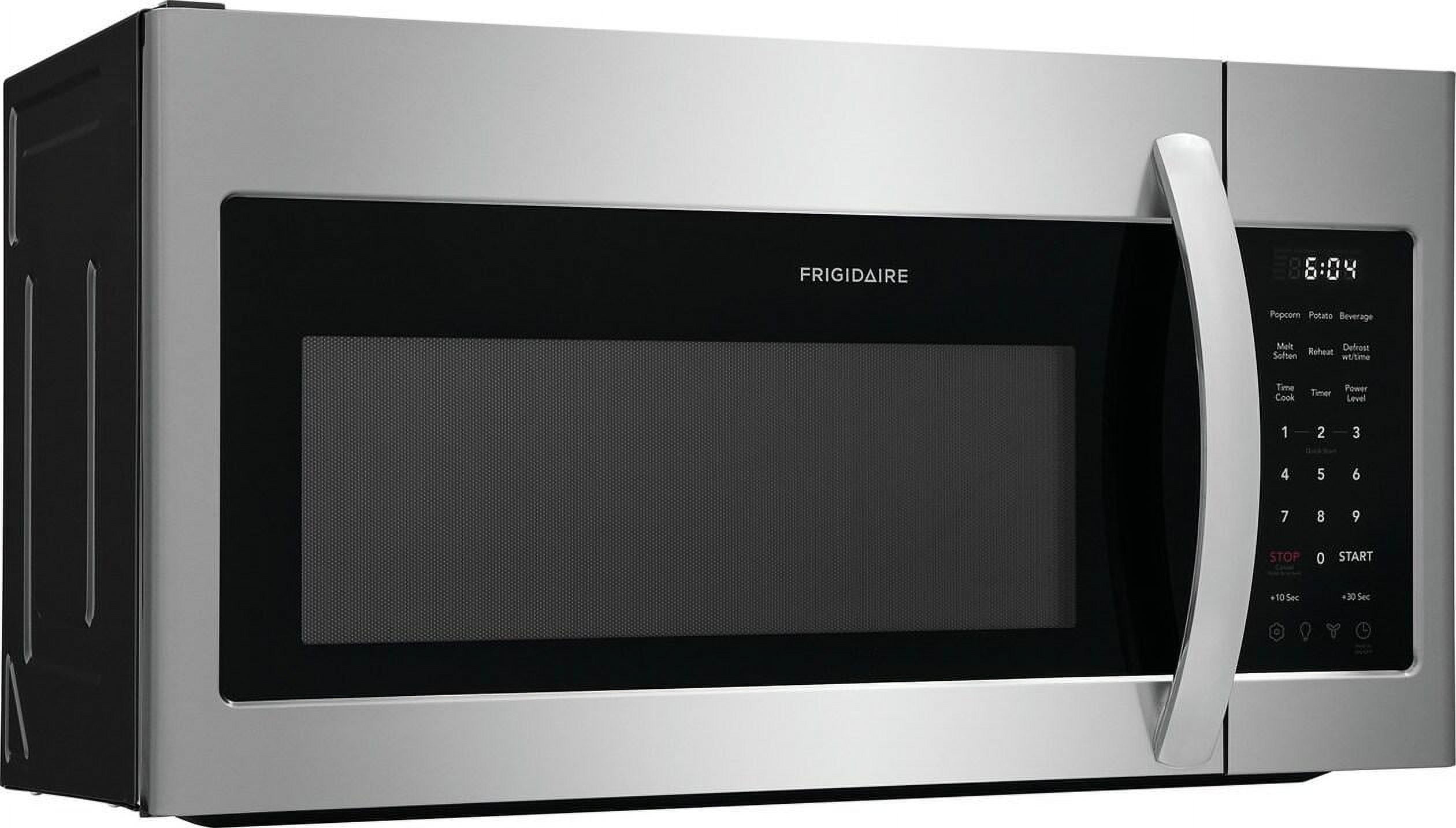 Frigidaire 1.8 Cu. Ft. Over-The-Range Microwave Oven, 1000 Watts, Stainless Steel,  FMOS1846BS
