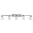 thumbnail image 4 of Nicholas 5-Light Polished Chrome Vanity Light, 4 of 4